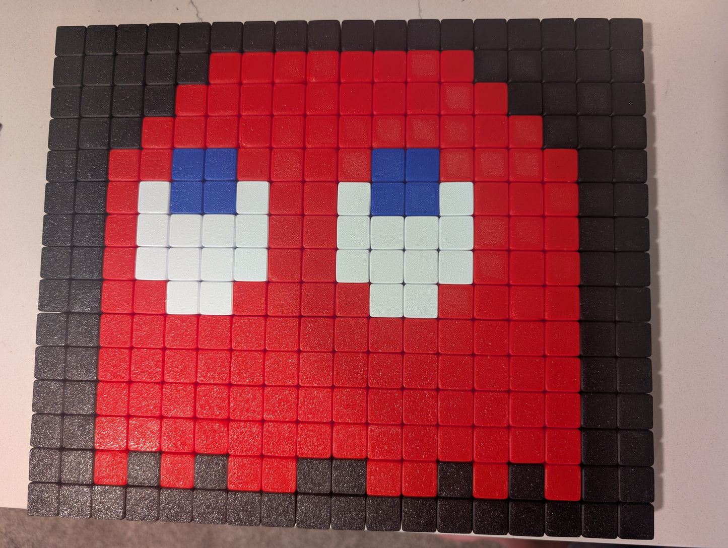 Pac Man and Ghost Pixel Art (18X12)