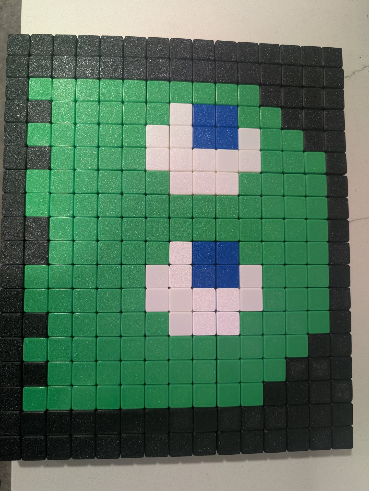 Pac Man and Ghost Pixel Art (18X12)