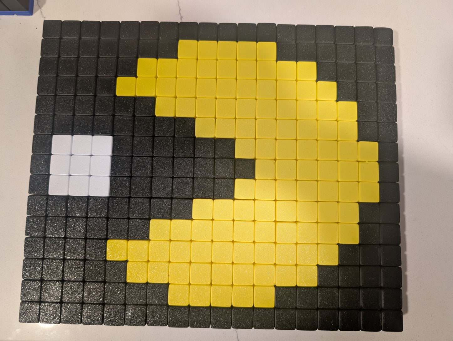 Pac Man and Ghost Pixel Art (18X12)